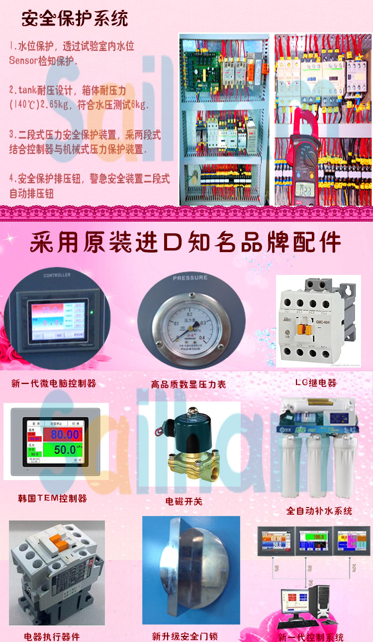 HAST高度加速老化蜜桃视频黄色网站品牌配件介紹